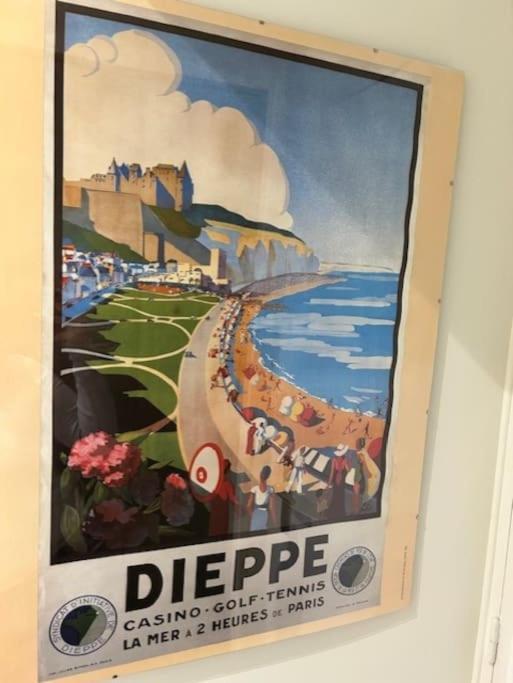 L'Ecume Des Jours Vue Mer Dieppe Exteriör bild