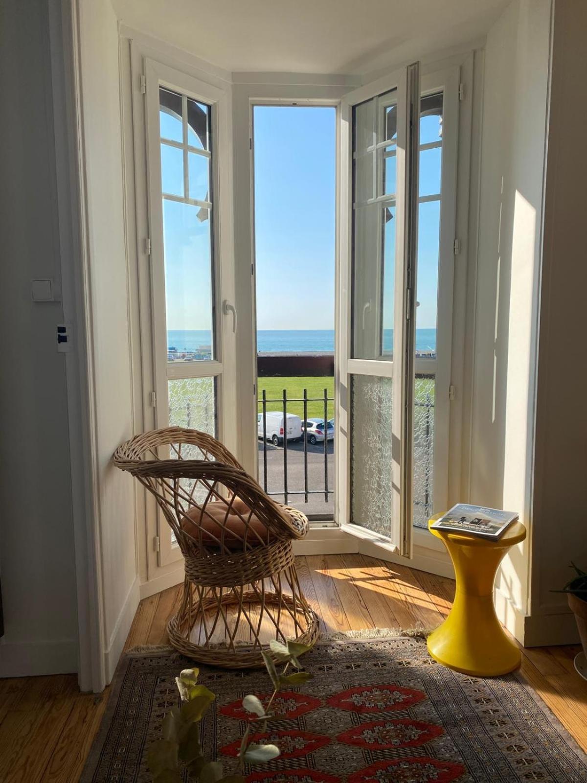 L'Ecume Des Jours Vue Mer Dieppe Exteriör bild